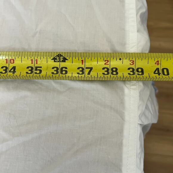 Pottery Barn Kids Bed Skirt Twin Pleated Colorful Embroidered Ruffle 100% Cotton - Picture 9 of 9